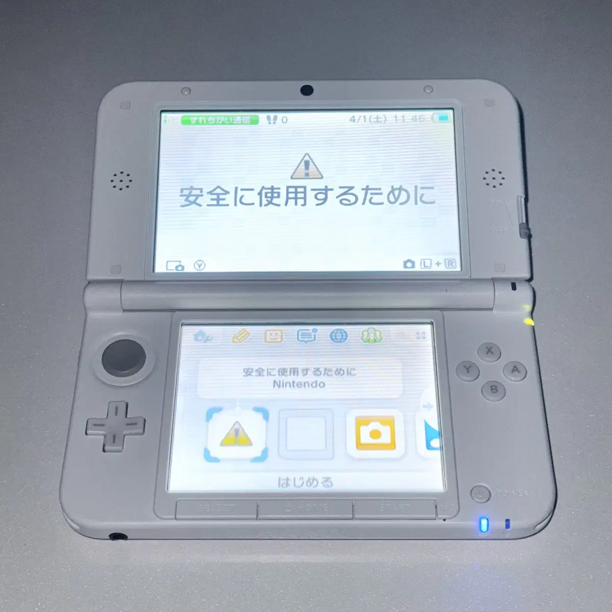 일판 일본판 닌텐도 3DS LL(XL) 핑크x화이트