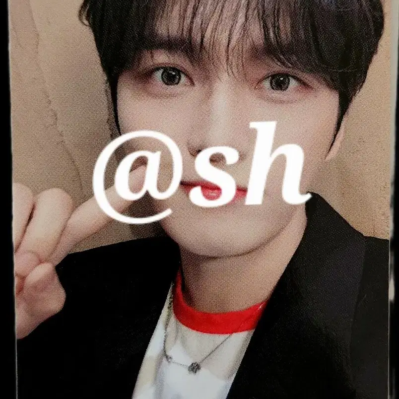 김재중 헬로라이브 체키회 미공포카