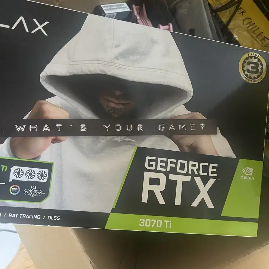 갤럭시 rtx 3070ti 3팬