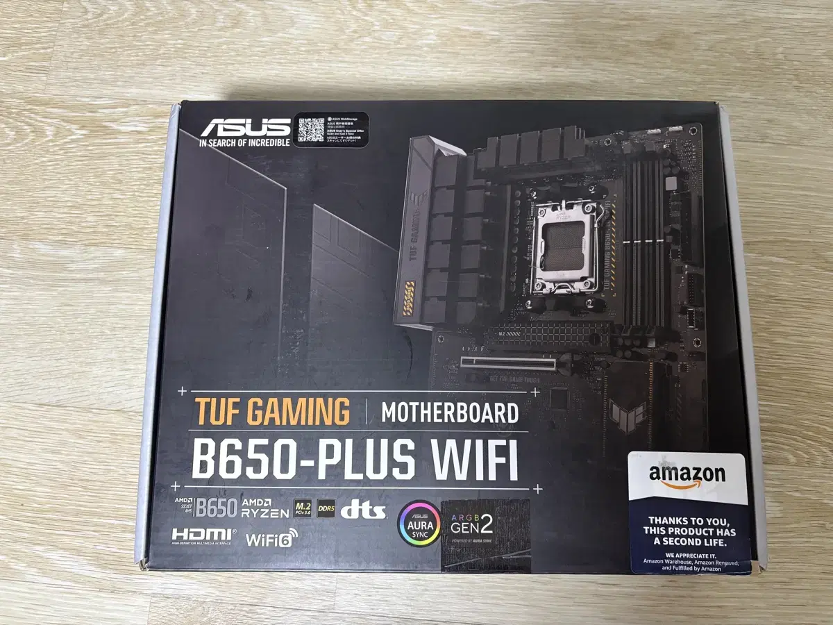 ASUS TUF B650-PLUS WIFI