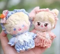 10cm 10깅 솜인형 인형 인형옷 양도 판매 리본베이비슈트