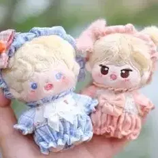 10cm 10깅 솜인형 인형 인형옷 양도 판매 리본베이비슈트