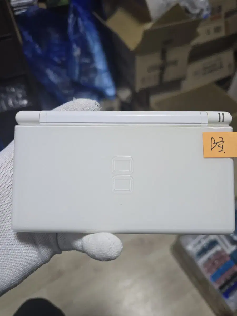 B급 닌텐도 DS Lite DSL 화이트 하단새액정,새터치판