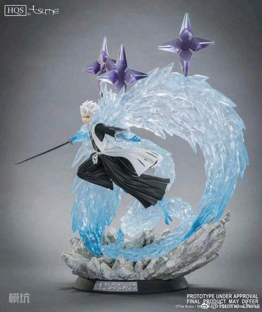 Bleach Figures (Resin Statue) Toshiro Tsumeatsu Unsealed Goods in Kind