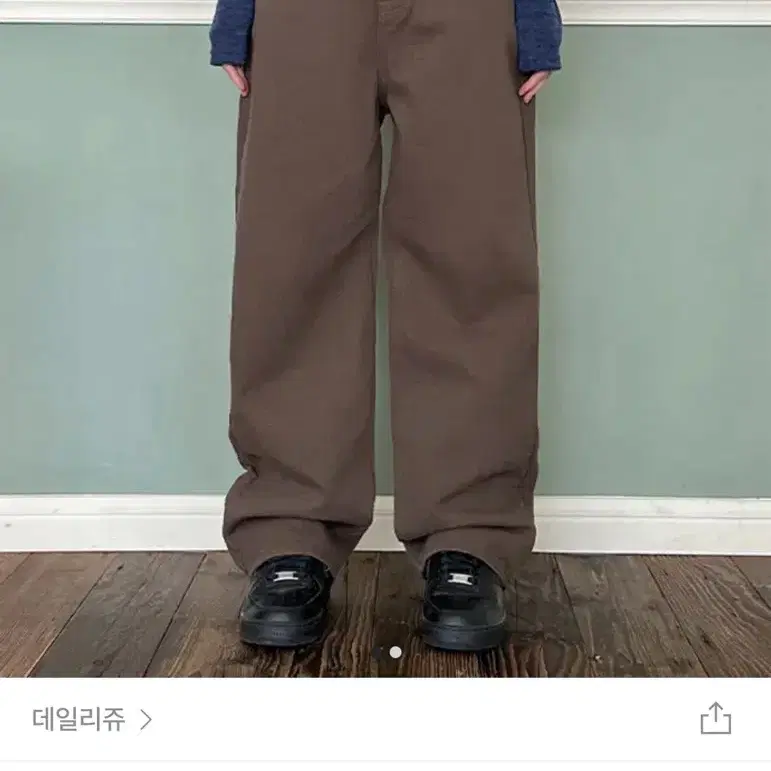 데일리쥬 기모 코튼 팬츠