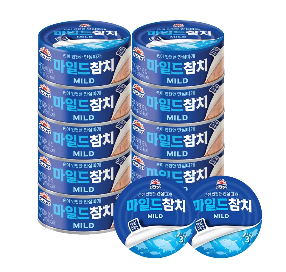 참치 (100g 10개+ 85g 2개)