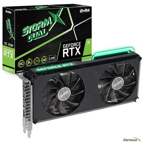 이엠텍 지포스 RTX 3060Ti O8G OC D6 8GB 팝니다