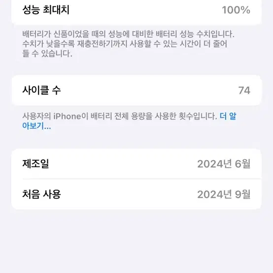 개인)아이폰15일반 블루 SS급