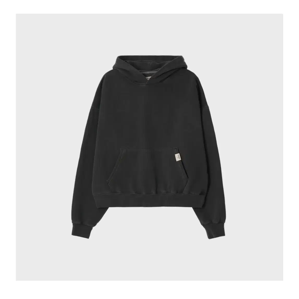 G CLASSIC WASHED BOXY HOODIE (CHARCOAL)