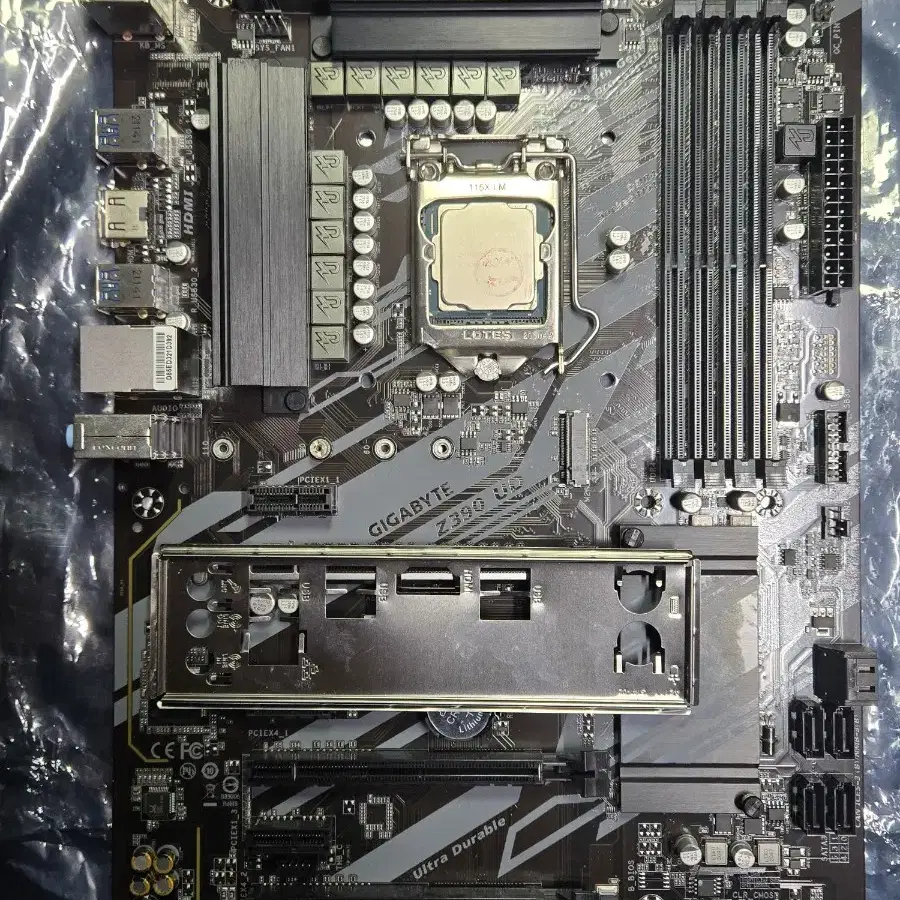 i5-8400 + Z390UD [CPU+메인보드] 컴퓨터 부품