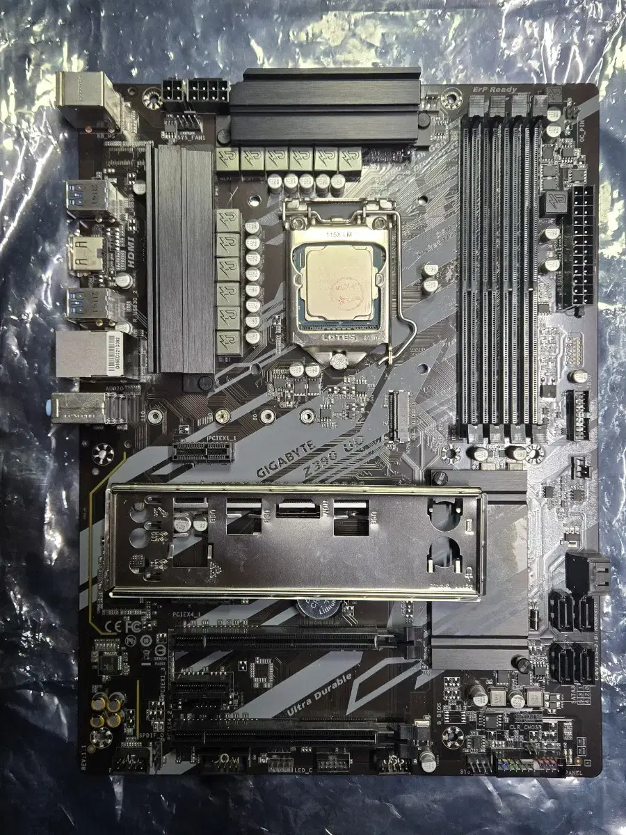 i5-8400 + Z390UD [CPU+메인보드] 컴퓨터 부품