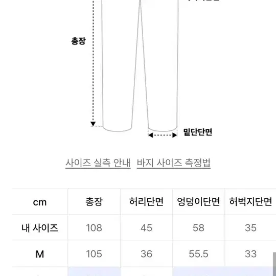 위어스 띵스 네이비 스웻 상하의 세트 L~XL