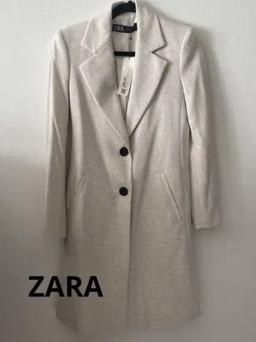 ZARA 새상품 베이지 체스터 코트 11,990