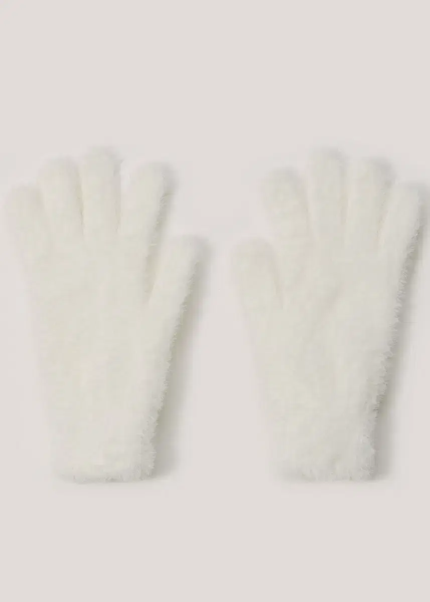 Le917 BRUSHED GLOVES IVORY