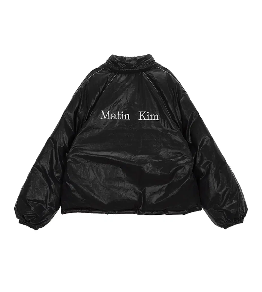 MATIN LOGO COATING DOWN JUMPER 마뗑킴 패딩