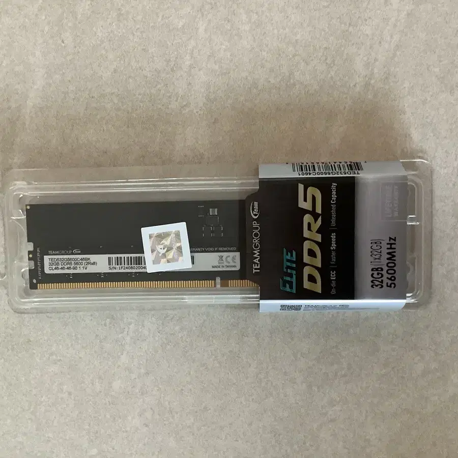 (미개봉) TeamGroup 32GB DDR5 5600 CL46 서린 램