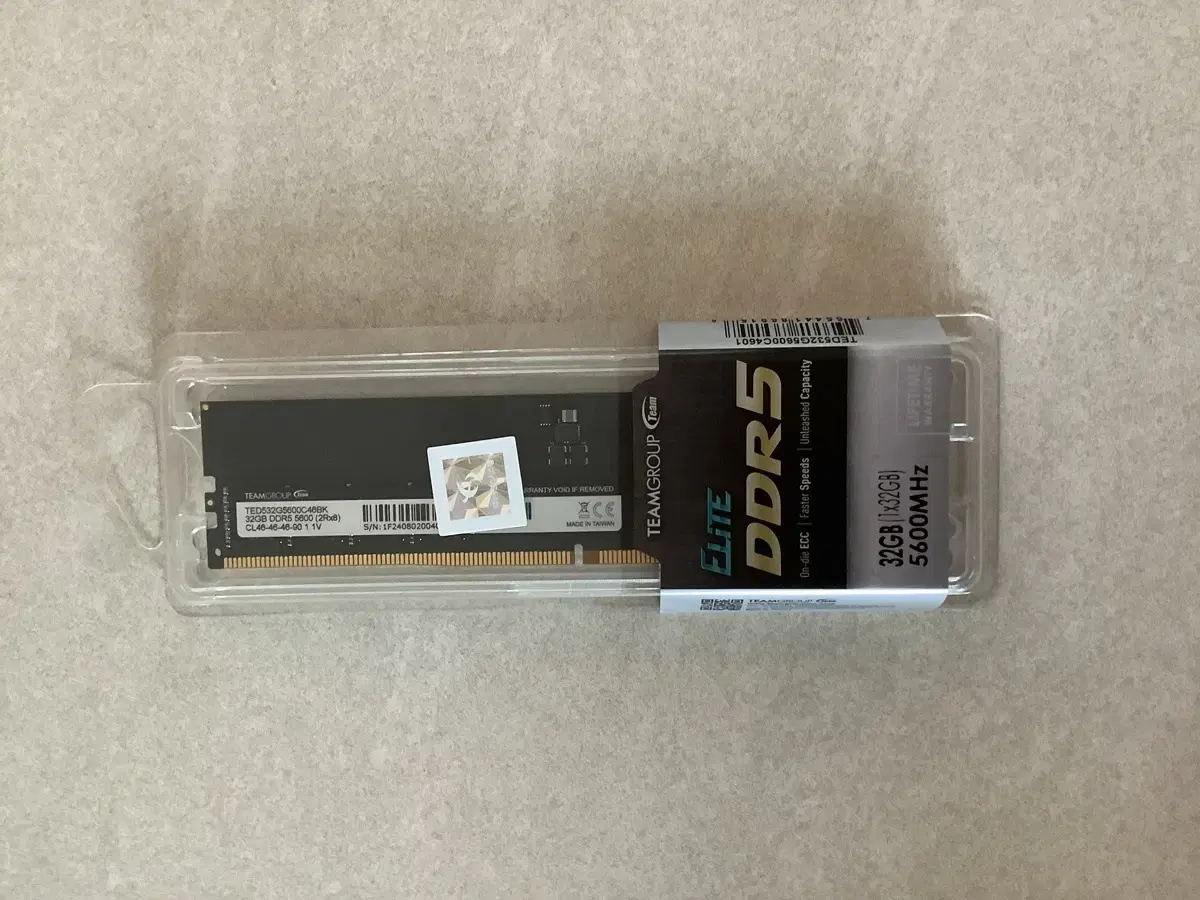 (미개봉) TeamGroup 32GB DDR5 5600 CL46 서린 램