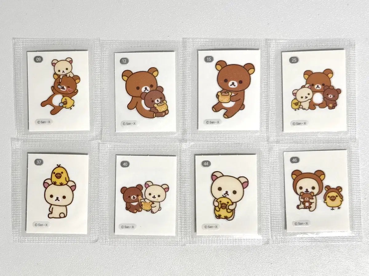 Rirakkuma Korirakkuma Koguma Kiiiroitori Bandibu Bandibu Seal Sticker