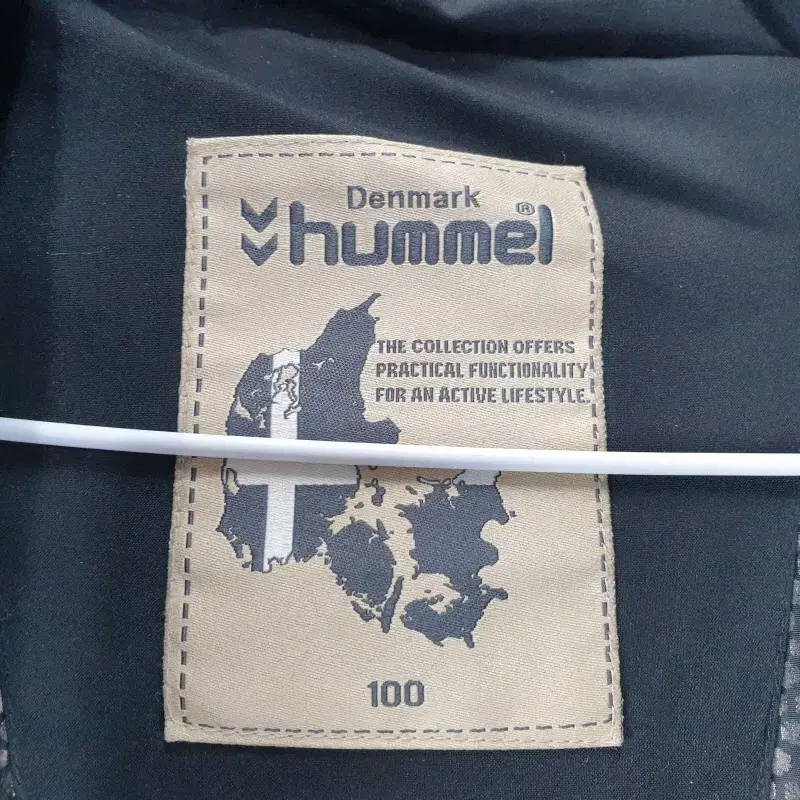 E9903 HUMMEL 남100 블랙 후드 롱 패딩점퍼/더크