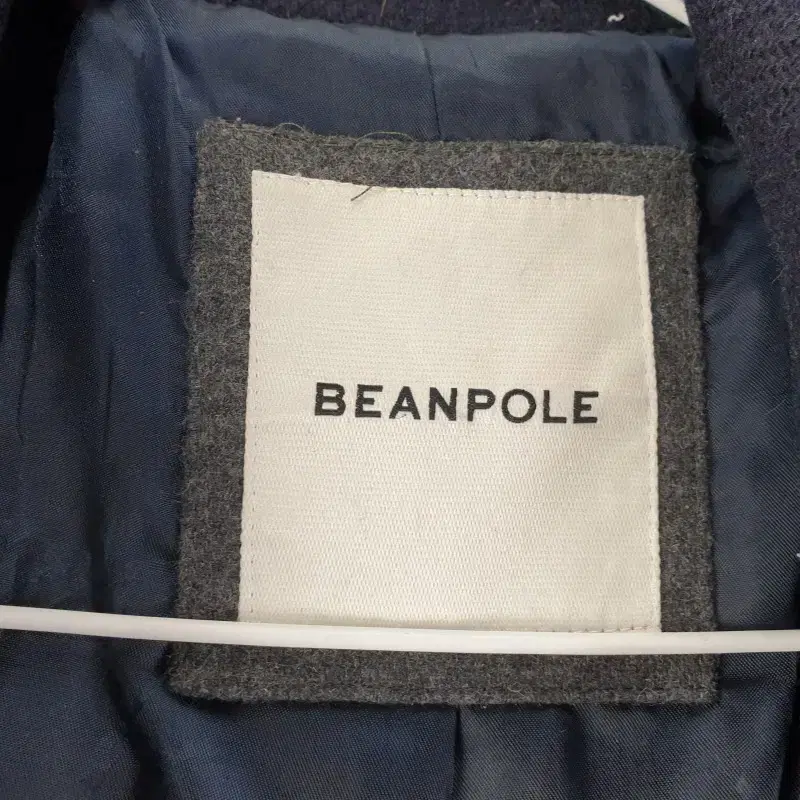 E9904 BEANPOLE 여90 네이비 울 투버튼 코트/더크