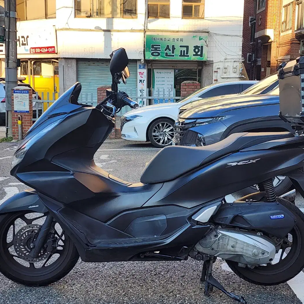 21년식 PCX125 ABS 익실 구변완 배달세팅 팝니다