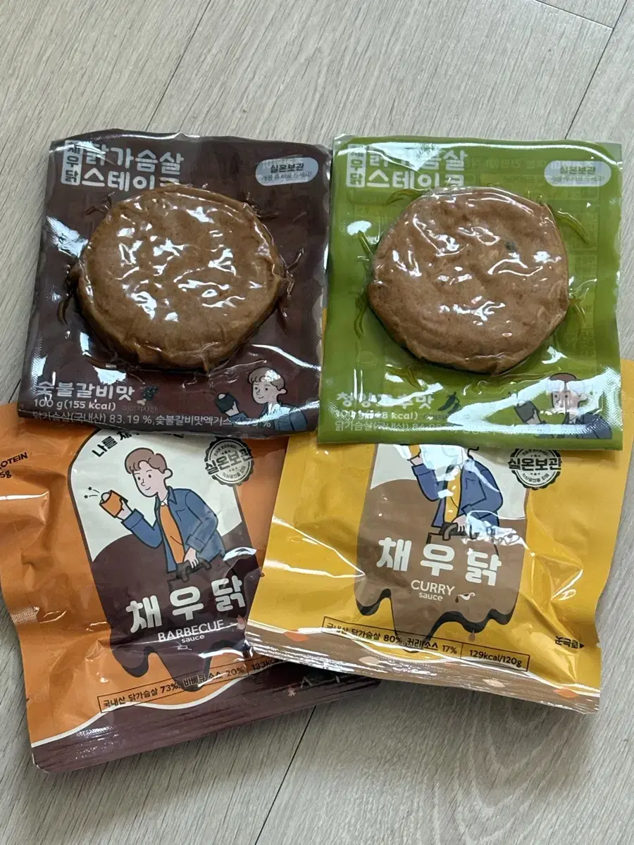 채우닭 실온보관 닭가슴살