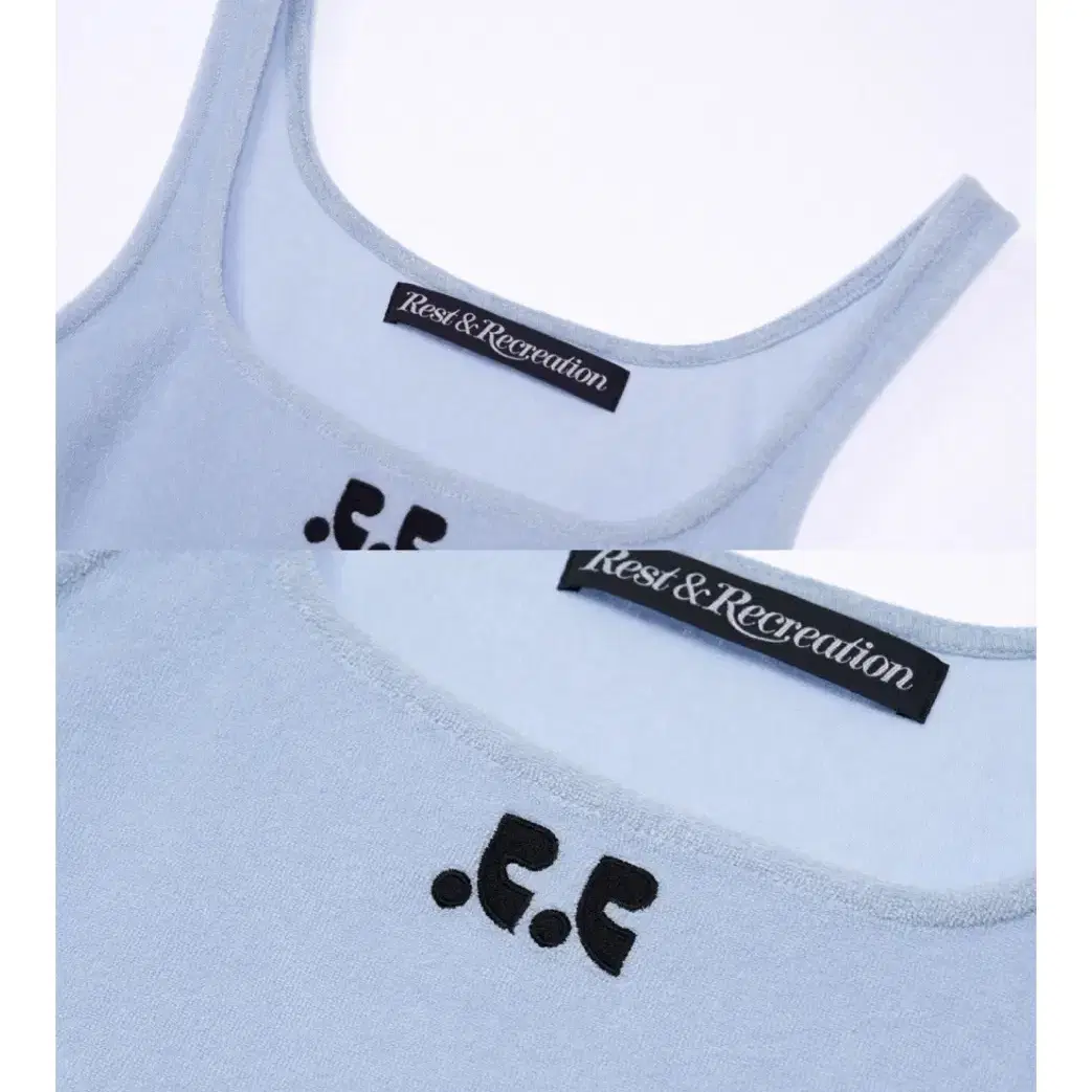 [새상품]레스트앤레크레이션 RR TERRY TANK TOP SKYBLUE