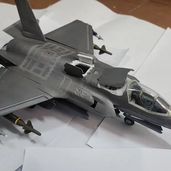 전투기 프라모델 f-35B 1/48 도색작