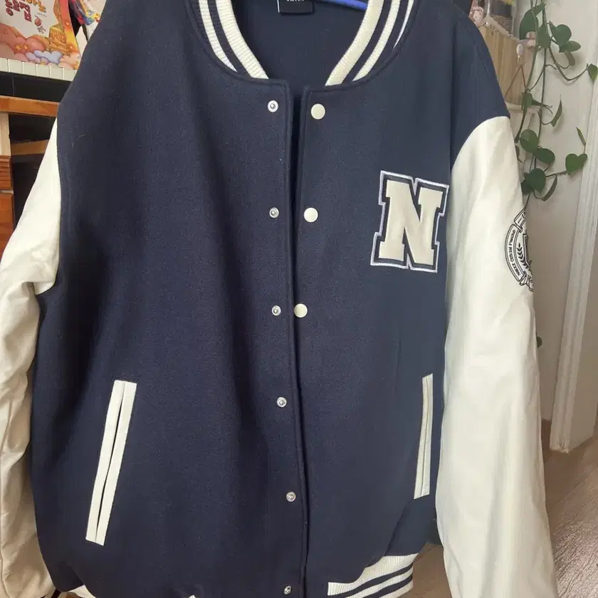NMIXX | 엔믹스 nmixx Varsity Jacket on Bunjang Global Site.