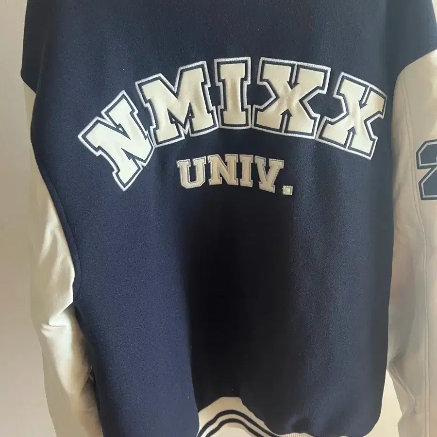 NMIXX | 엔믹스 nmixx Varsity Jacket on Bunjang Global Site.