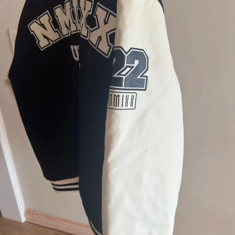 NMIXX | 엔믹스 nmixx Varsity Jacket on Bunjang Global Site.