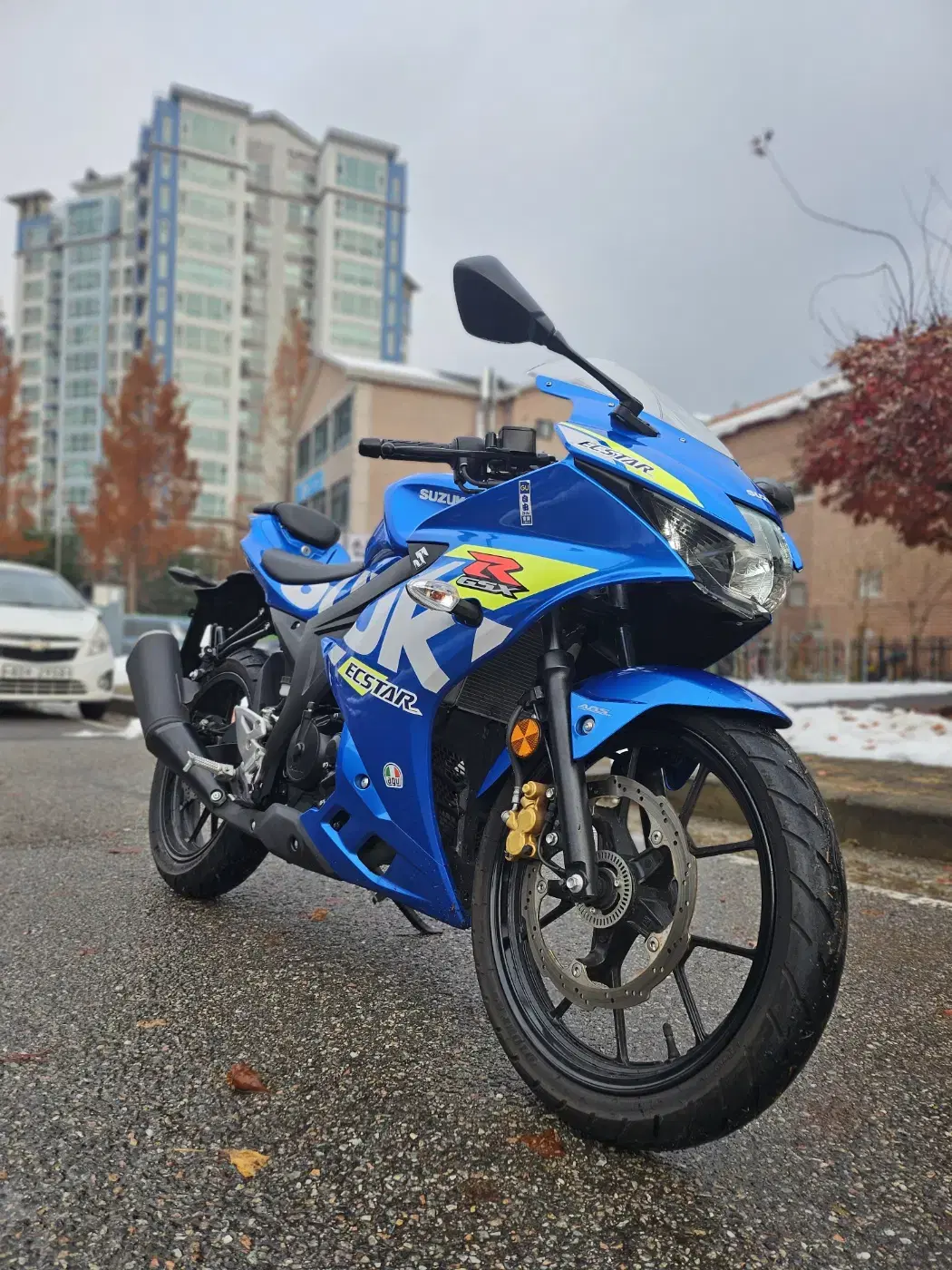 A급 신차컨디션 스즈키 gsx-r125 23년식 4천키로 최저가 판매~!