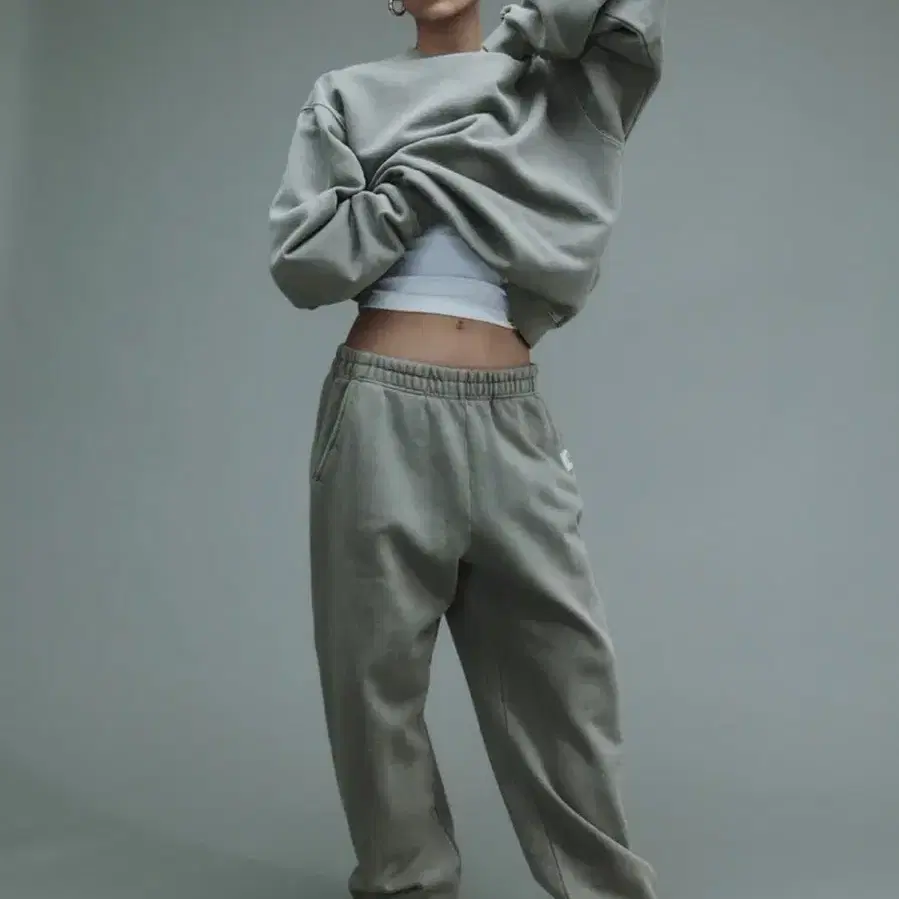 G CLASSIC WASHED SWEATPANTS (GRAY)