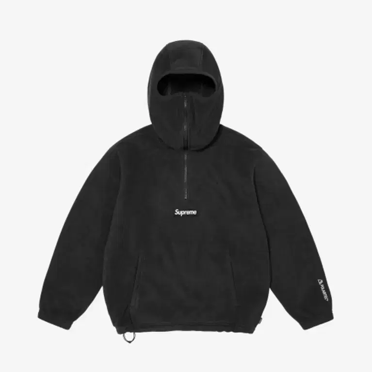 Supreme Polartec Face Mask Half Zip Hood