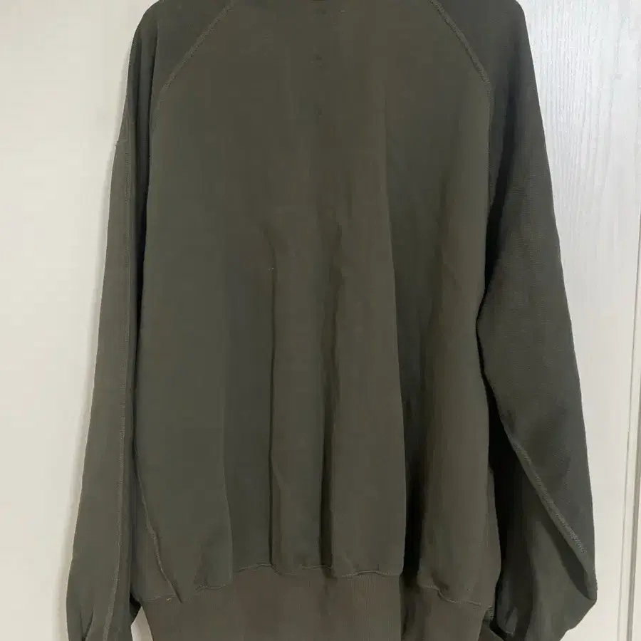 네이머클로딩 HALF REVERSE SWEATSHIRTS OLIVE XL