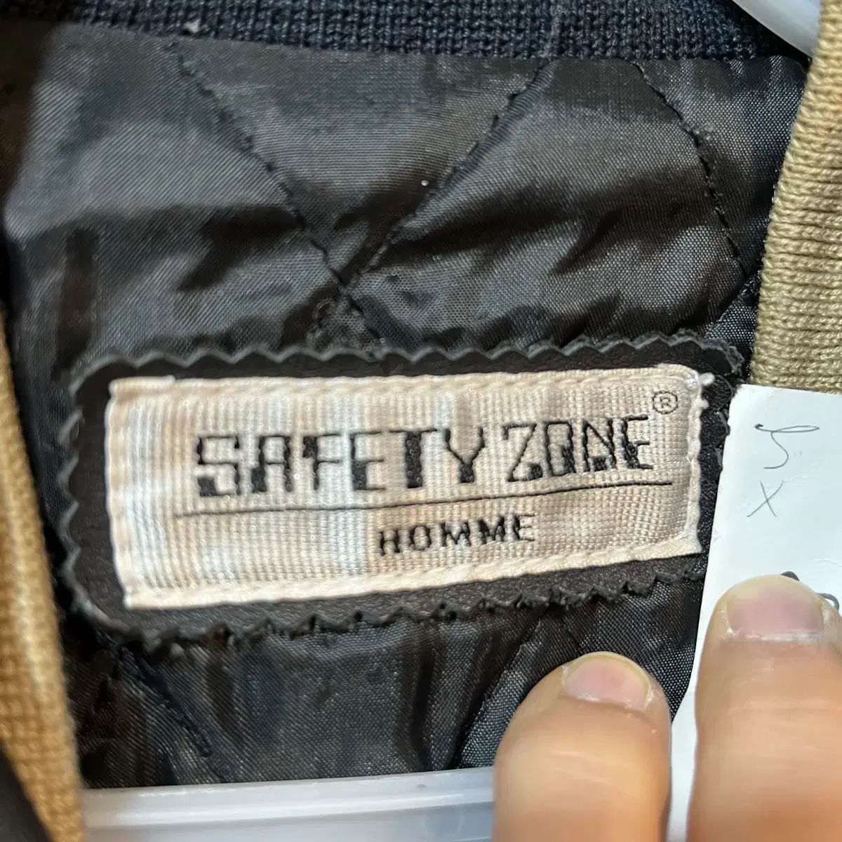 [L] SAFETY ZONE 안전지대 소가죽 자켓