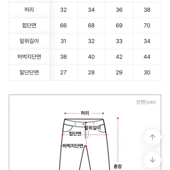 에이블리 빈티지 핀턱 워싱 와이드 팬츠 중청 (롱s)