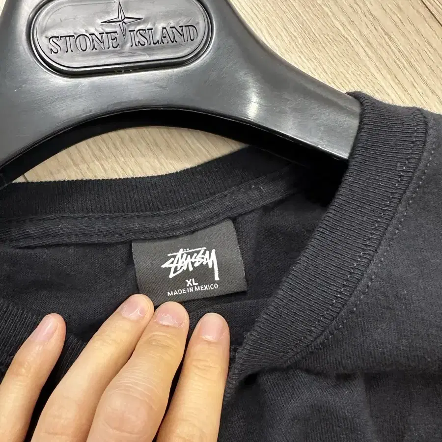 스투시 Stussy 베이직 롱슬리브 티