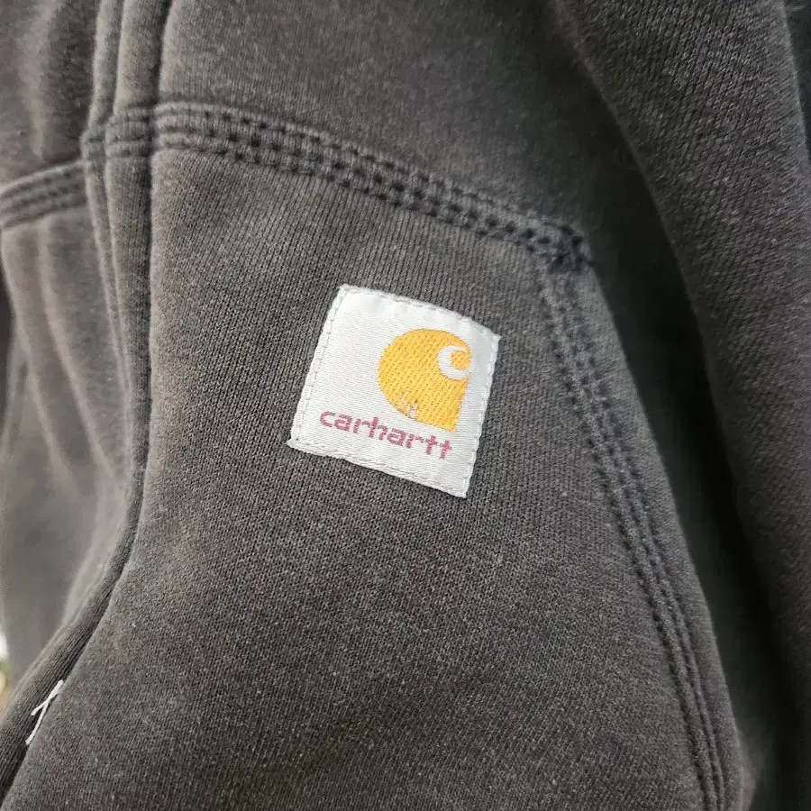 칼하트 (CarHartt)  써멀 올드스쿨 후드집업 블랙L