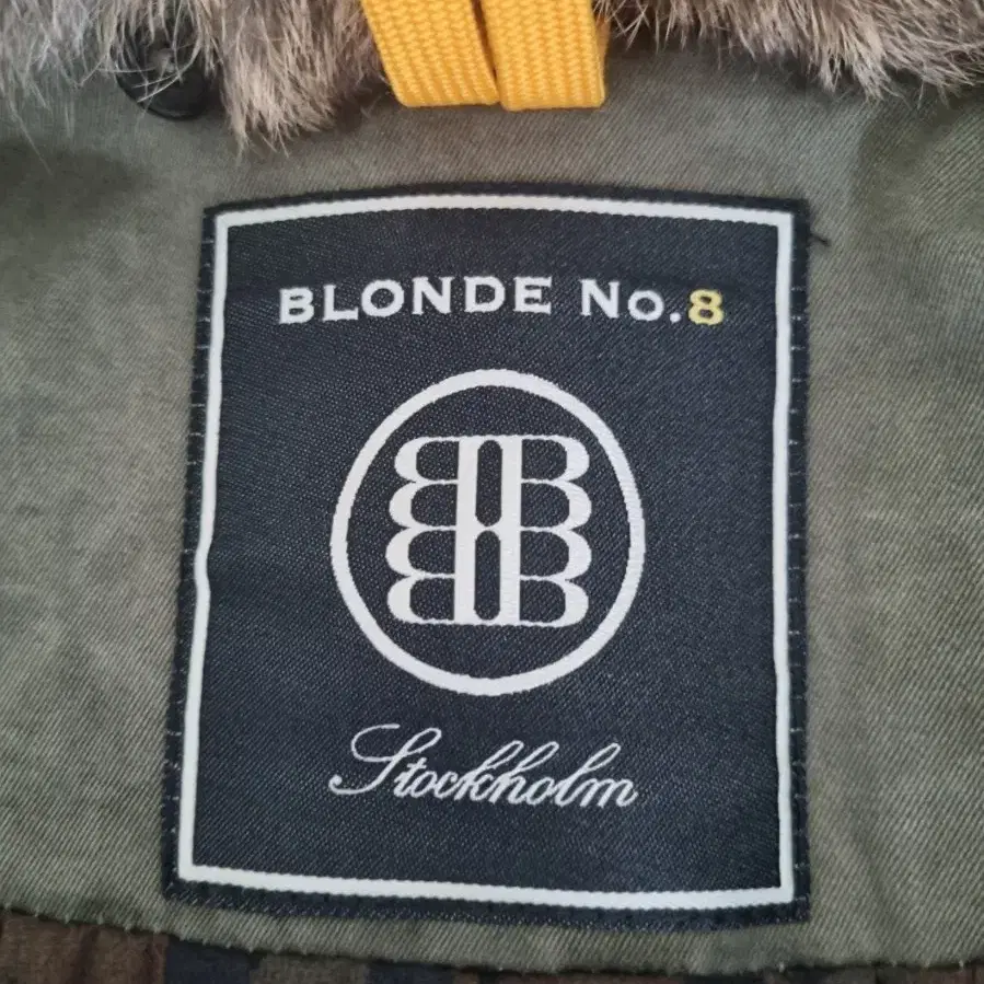 Blond no.8 야생 카키 퍼점퍼