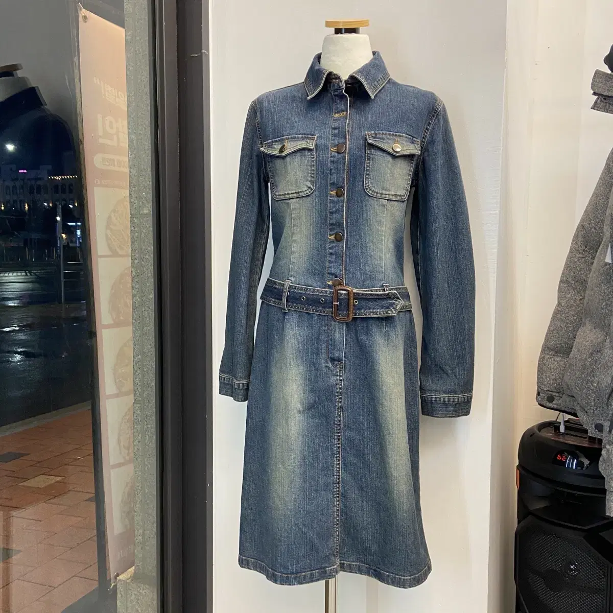 청 원피스 Size S(55) Jeans Dress