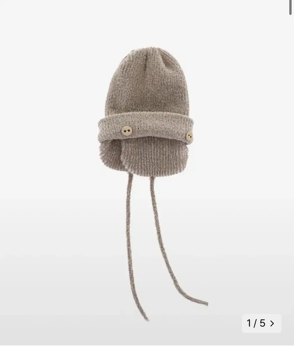 쎄쎄쎄 2-WAY EARFLAP BEANIE BEIGE