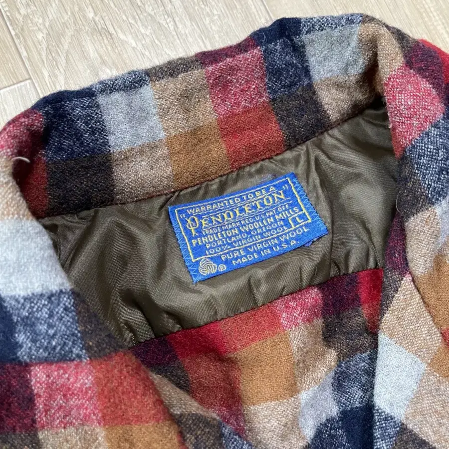 펜들턴 PENDLETON 울 체크 셔츠