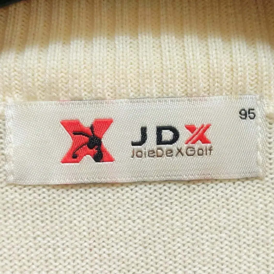 JDX 여성반집업골프티95