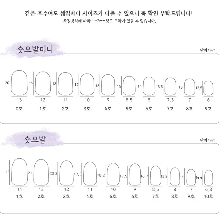 데일리 원컬러 수제네일팁