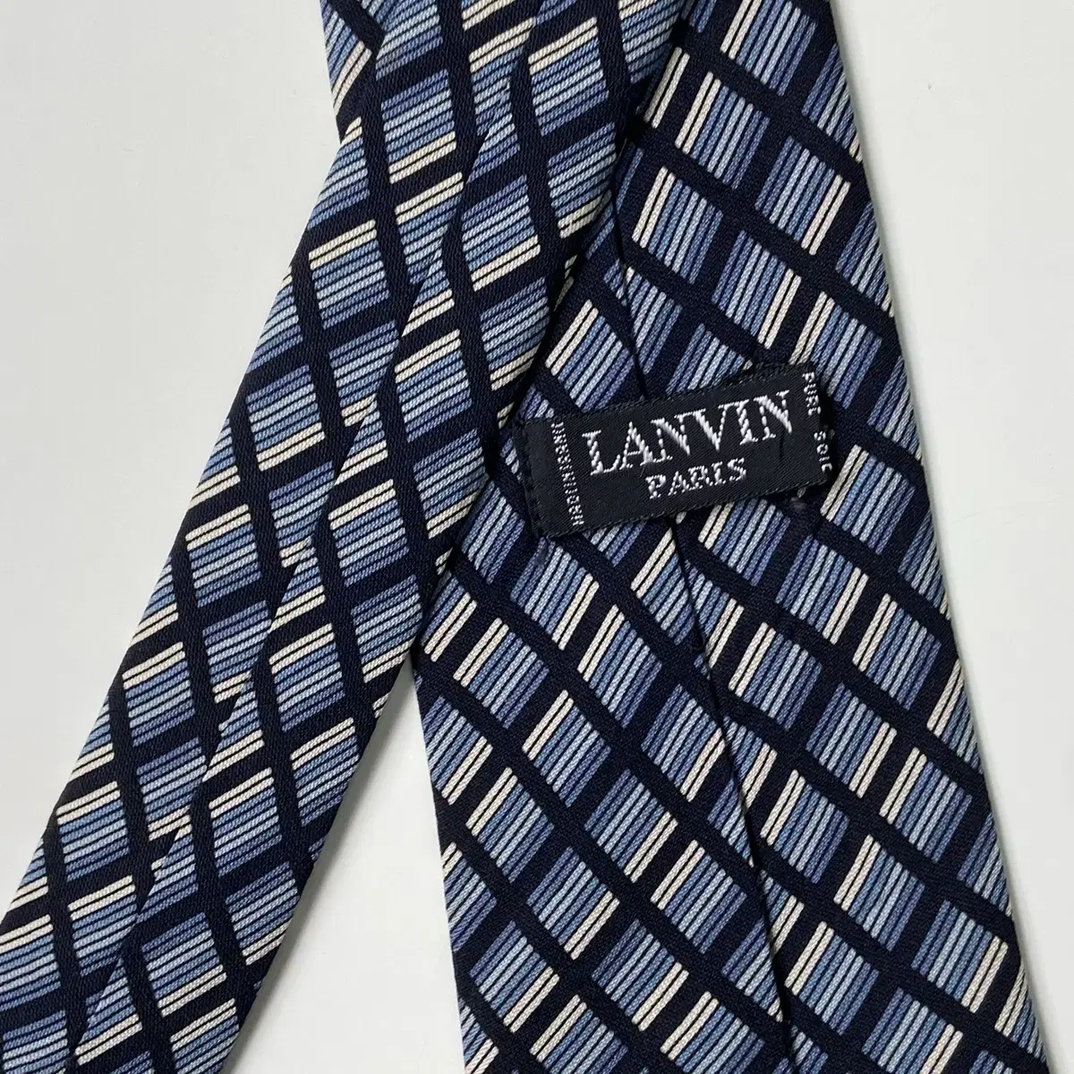 랑방 심플로고 정품 명품넥타이 (LANVIN)