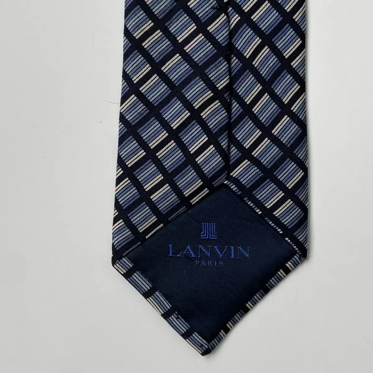 랑방 심플로고 정품 명품넥타이 (LANVIN)