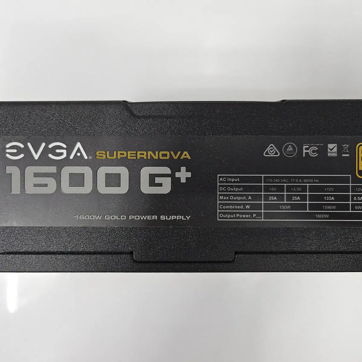 EVGA 1600G+80PLUS GOLD 1600W 중고