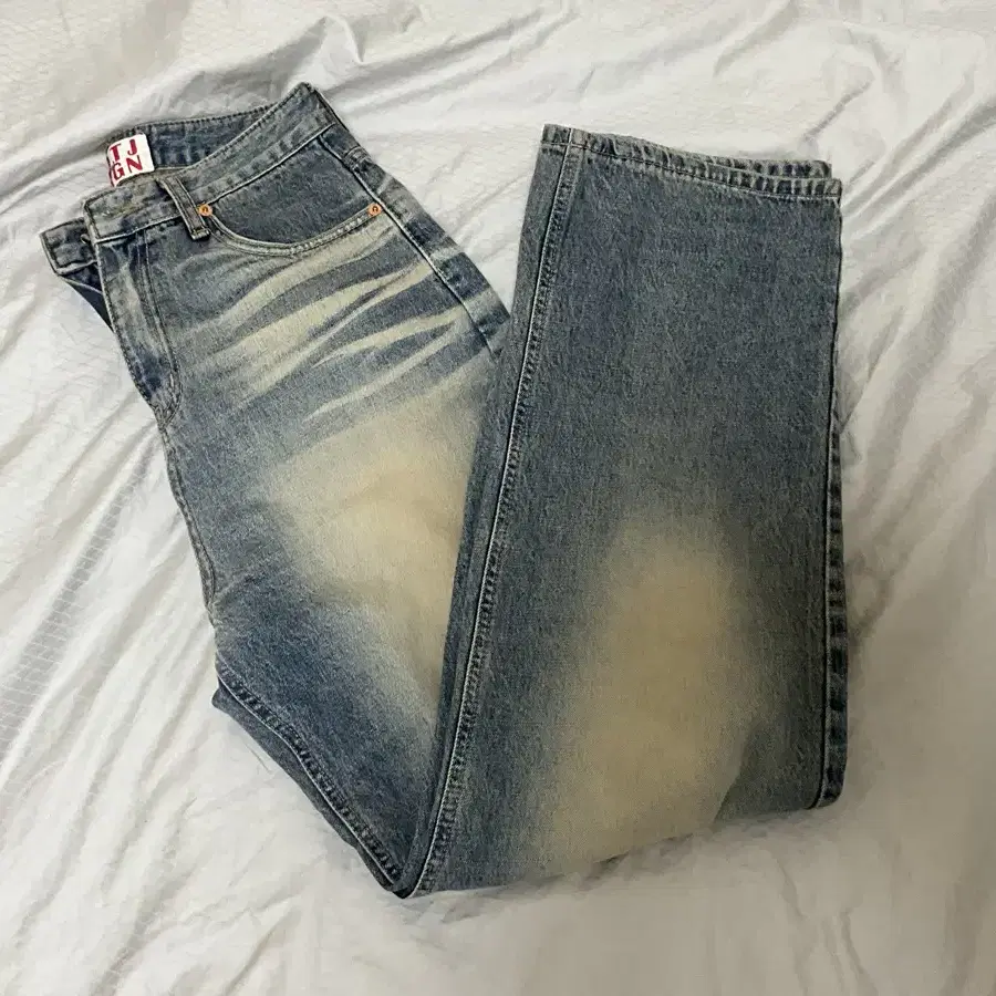 릿킴 TWEEN CAT WIDE JEANS