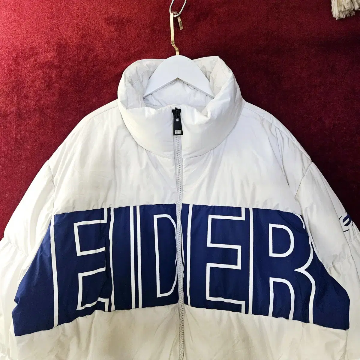 아이더(EIDER) 구스다운 빅로고 스포티 패딩 XL size